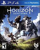 Horizon Zero Dawn game front cover