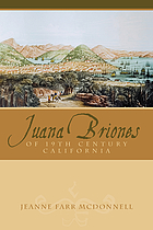 Juana Briones of nineteenth-century California