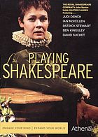Cover Art for Playing Shakespeare