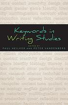 Keywords in writing studies