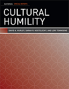 Cultural humility