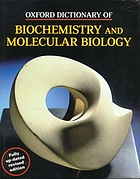 Oxford dictionary of biochemistry and molecular biology