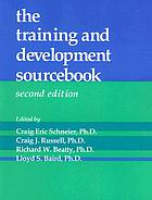 The training and development sourcebook