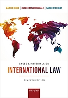 Front cover image for Cases & materials on international law.