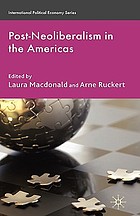 Post-neoliberalism in the Americas