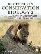 Key topics in conservation biology