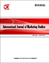 International journal of marketing studies. by  Canadian Center of Science and Education. 