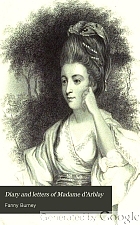 Diary And Letters Of Madame Darblay Author Of Evelina - 