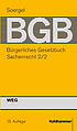 Bürgerliches Gesetzbuch mit Einführungsgesetz... by Hans Theodor Soergel