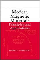 Modern magnetic materials : principles and applications