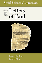 Social science commentary on the letters of Paul