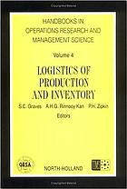 Cover: Logistics of production and inventory