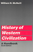 History of western civilization : a handbook