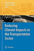 Reducing climate impacts in the transportation sector