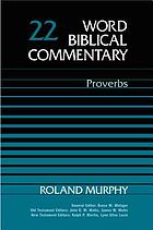 Word biblical commentary : Proverbs