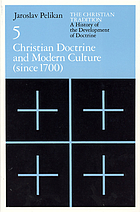 Christian doctrine and modern culture (since 1700)