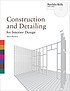 Construction and detailing for interior design by  Drew Plunkett 