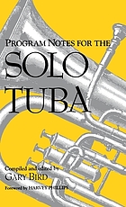 Program notes for the solo tuba