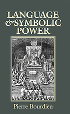 Language and symbolic power