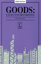 Goods : sales and securities