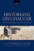 Historians on Chaucer : the 'general prologue' to the Canterbury tales