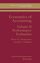 Economics of accounting