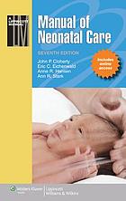 Manual of neonatal care
