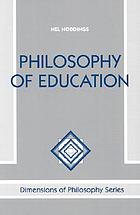Philosophy of education, 2nd Ed.