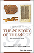Front cover image for A companion to the history of the book
