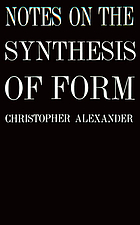 Cover of "Notes on the Synthesis of Form"