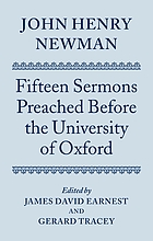 Fifteen sermons preached before the University of Oxford, between A.D. 1826 and 1843