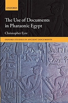 The use of documents in Pharaonic Egypt.