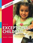 Exceptional Children An Introduction To Special Education Book 2009 Worldcat Org