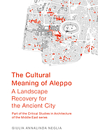CULTURAL MEANING OF ALEPPO : a landscape recovery for the ancient city.
