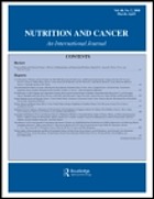 Nutrition and cancer.