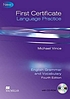 First Certificate language practice : English... by  Michael Vince 