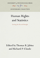 Human Rights and Statistics : Getting the Record Straight