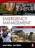 Introduction to Emergency Management. 著者： George Haddow