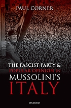 The Fascist Party and popular opinion in Mussolini's Italy : why fascism failed