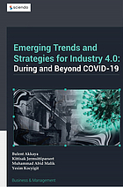book cover for Emerging Trends in and Strategies for Industry 4.0 : During and Beyond Covid-19