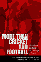 More than cricket and football : international sport and the challenge of celebrity