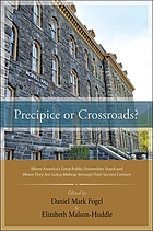 Precipice or crossroads? : where America's great public universities stand and where they are going midway through their second century