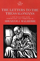 The letters to the Thessalonians