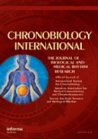 Chronobiology international : a journal for biological rhythm research : an official journal of the International society of chronobiology