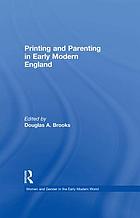 Printing and parenting in early modern England