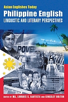 Philippine English : linguistic and literary perspectives