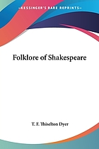 Folk-lore of Shakespeare