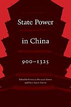 State power in China, 900-1325