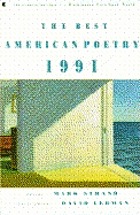 The best American poetry, 1991