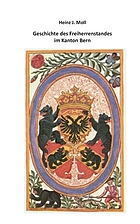 Geschichte des Freiherrenstandes im Kanton Bern